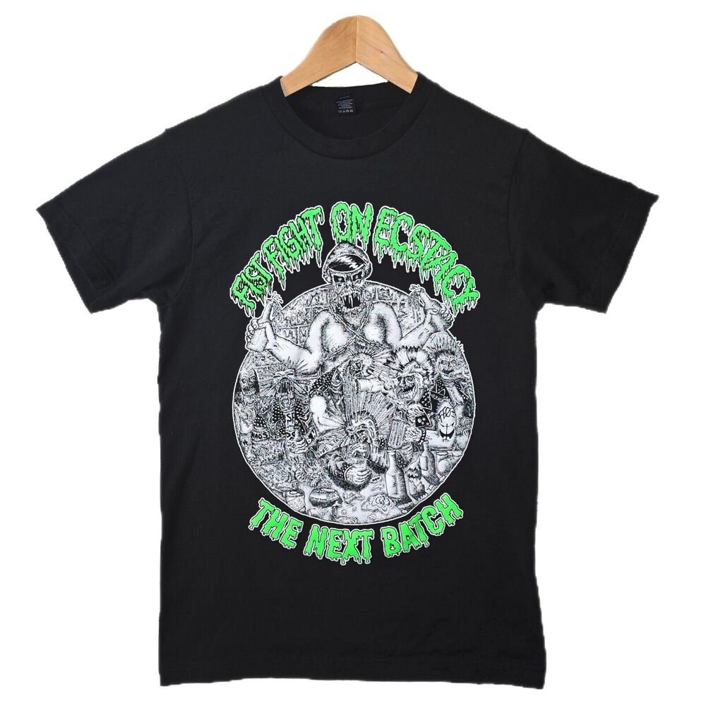 Fist Fight On Ecstacy Punk Band Tee Shirt Mens Size Small The Next Batch